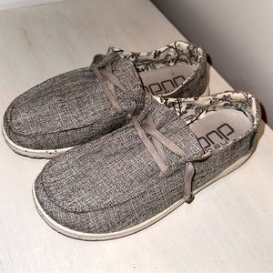 HEY DUDE Ladies Wendy Linen Iron Shoe